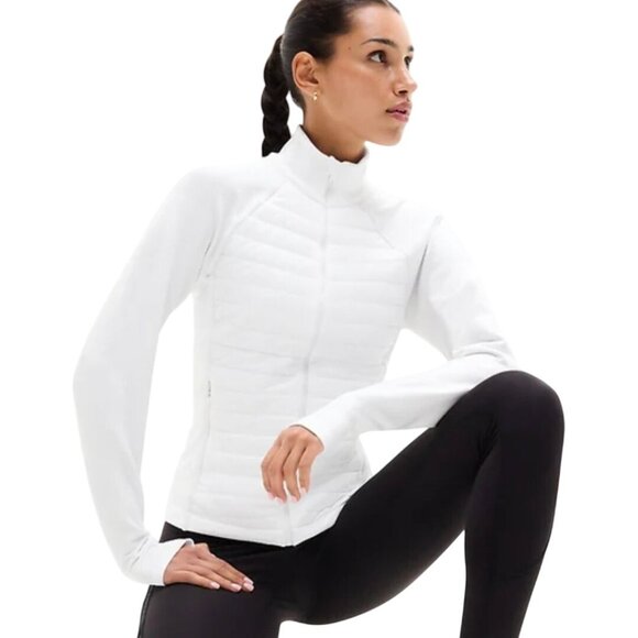 Athleta Jackets & Blazers - Athleta Flurry Force Insulated Primaloft Jacket Bright White Size M